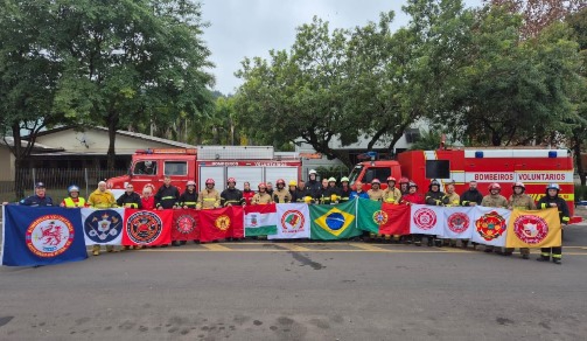 Bombeiros Voluntários de Arvorezinha participam de capacitação nacional sobre gerenciamento de crises