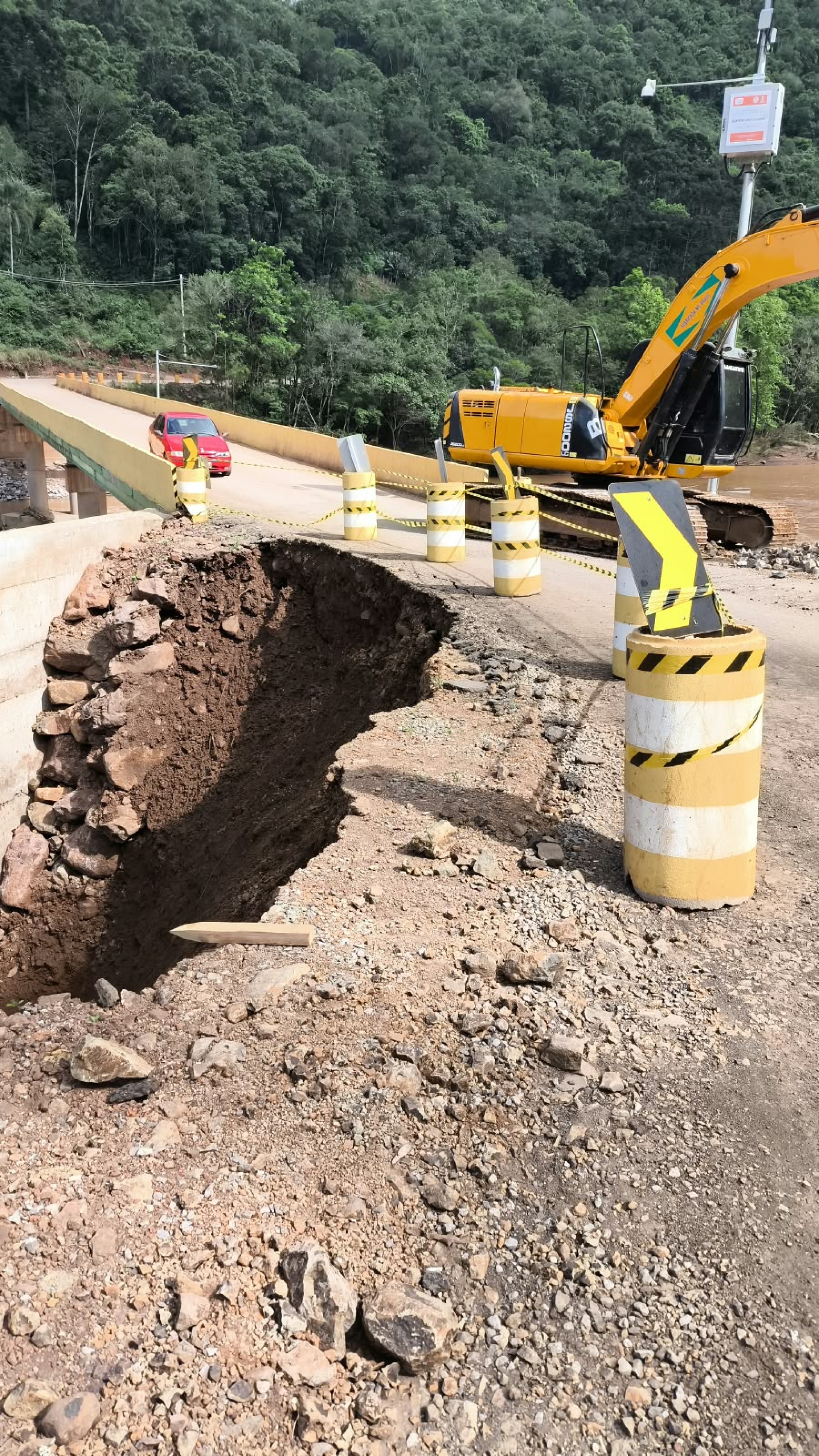 Ponte entre Anta Gorda e Guaporé será interditada a partir desta segunda, dia 19