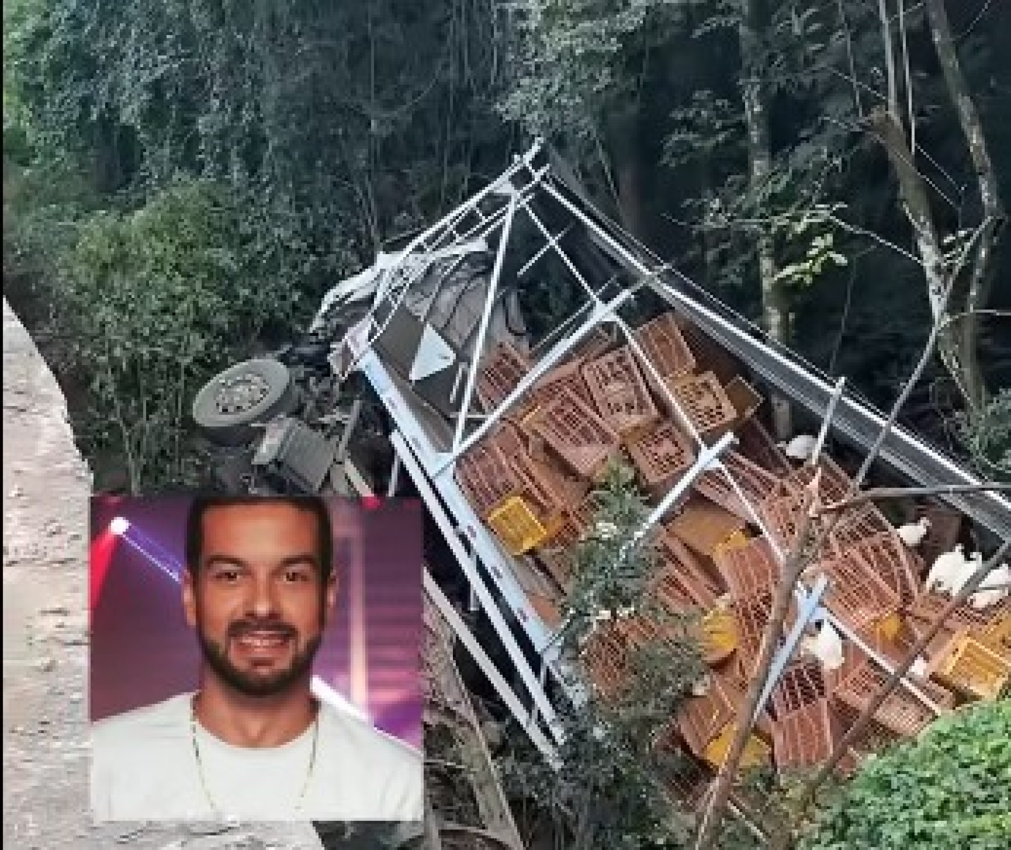 Motorista Soledadense  morre após caminhão cair de ponte na BR-386 em Marques de Souza