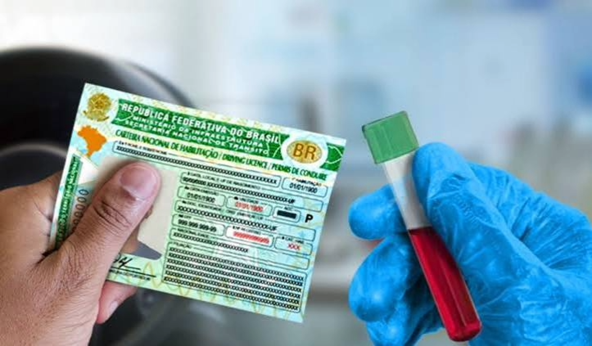 Exame toxicológico será obrigatório para tirar CNH no RS a partir de setembro.