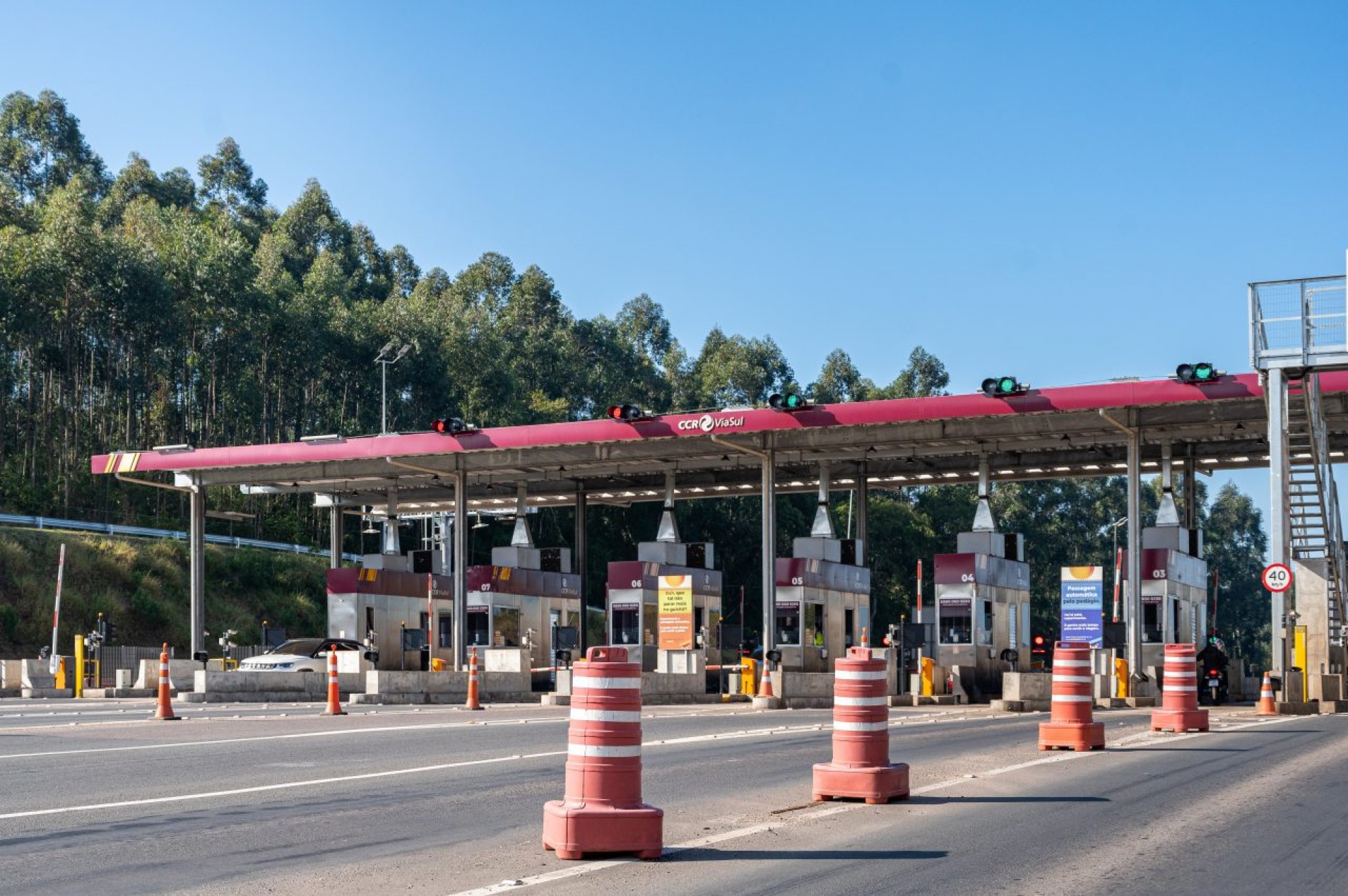 Pedágios da ViaSul terão reajuste de 20% a partir de sexta-feira