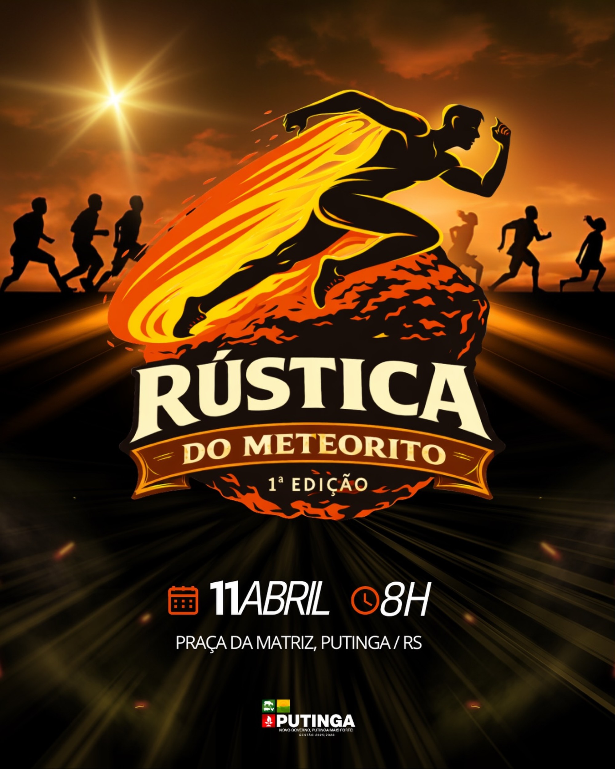Putinga se prepara para a 1ª Rústica do Meteorito em abril