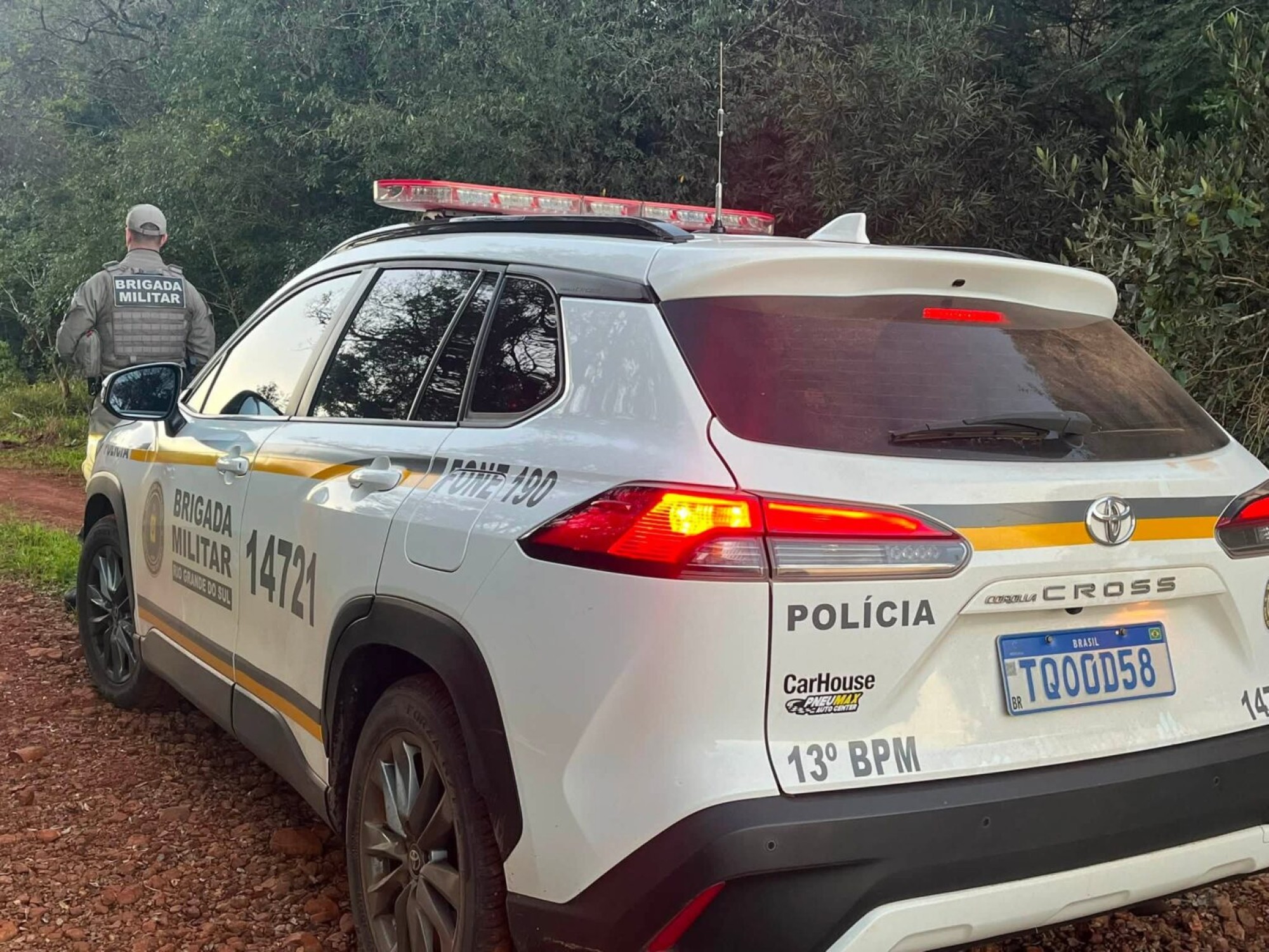 Ossada humana é encontrada às margens da BR-153 em Erechim.